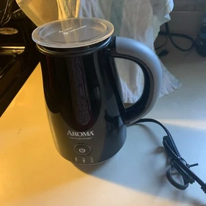 Aroma Hot Froth X-Press Milk Frother Heating System AFR-120B Cappuccino Latte - Picture 1 of 4