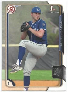 Nolan Watson Kansas City Royals 2015 Bowman Draft Prospekt - Bild 1 von 2