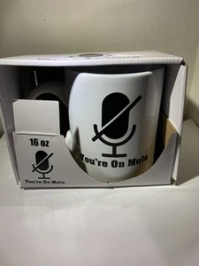 Attitude Mug “you’re On Mute” NIB 16 Oz - Picture 1 of 5