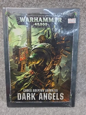 CODEX ADEPTUS ASTARTES DARK ANGELS WARHAMMER 40,000 - 8th Edition Hardcover 2017 - Image 1 of 3