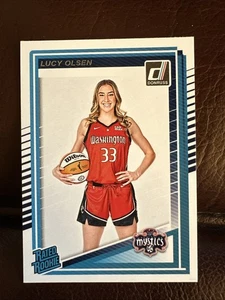 2025 Donruss WNBA #97 Lucy Olsen Rated Rookie Card RC Mystics qty - Picture 1 of 2