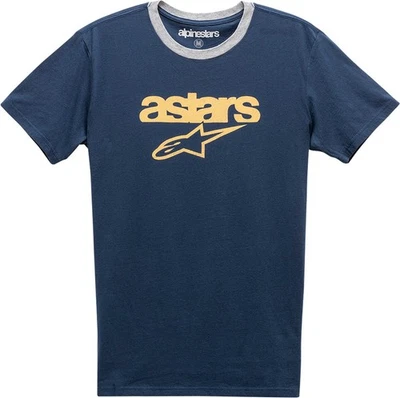 Camiseta Alpinestars Match azul marino gris jaspeado Foto 1 de 2