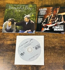 FYC DVD Chalamet Triple Feature Beautiful Boy + Call Me By Your Name + Dylan - Picture 1 of 9