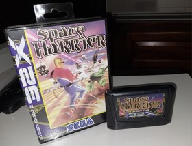 Space Harrier Sega 32X PAL Mega Drive Game With Protective Case Tested Working