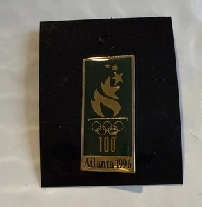 Prendedor trasero de los Juegos Olímpicos de Atlanta 1996, 100 aniversario de los Juegos Olímpicos modernos - Imagen 1 de 6