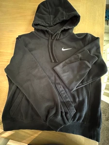 Nike black Hoodie Sweatshirt Youth Size Medium VGC - Picture 1 of 2