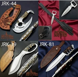 WOW! LOTTO SUPER MIX CUSTOM MADE D2 TOOL LAME ACCIAIO, TATTICO, COLTELLI DA CACCIA - Foto 1 di 1