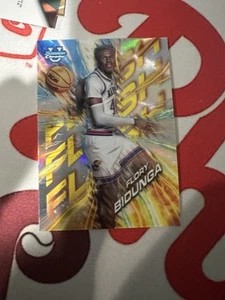 2024-25 Bowman U cromo Flory Bidunga refractor flash #FL-7 Kansas - Imagen 1 de 2