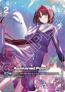Awakened Power Alternate Art Foil - GD02-110 - R+ NM - Gundam TCG Card Game - Bild 1 von 1