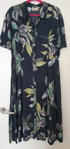 Phase Eight Hermy Floral Shirt Dress Sz 18 Midi Dress - Picture 1 of 9