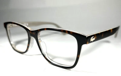 Lacoste L2776 214 Eyeglasses Frame, 2776 Tortoise Gray, Size: 53-15-140 - Image 1 of 4