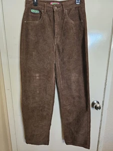 Empyre Womens Tori Carafe Brown Corduroy Skate Pants Size 8 Classic Cotton - Picture 1 of 7