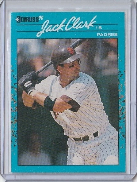 1990 Donruss Best of the National League #109 Jack Clark San Diego Padres - Image 1 of 1