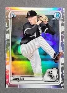 2020 Bowman Draft Chrome Garrett Crochet 1st Bowman Refractor - Picture 1 of 2