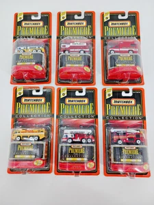 1997 Matchbox Premiere Collection Fire II Series 21 Complete Entire Set Sealed - Picture 1 of 4