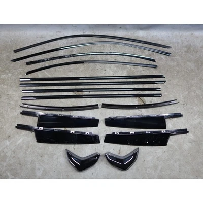 19-25 BMW G20 3-Series G80 Factory High Gloss Shadowline Exterior Trim Set OEM - Image 1 of 4
