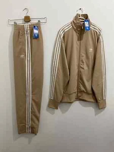 ADIDAS Originals Firebird Mens Tracksuit Jacket & Pants Set Beige Sz M,L,XL,2XL - Picture 1 of 7