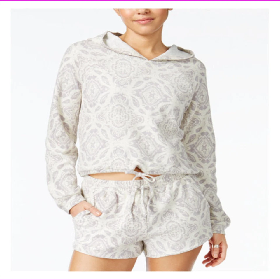 Sudadera con capucha pulóver regular manga larga American Rag para mujer, púrpura calor claro, L Foto 1 de 1