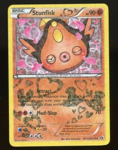 Pokemon Legendäre Schätze STUNFISK RC12/RC25 Holofoil - Bild 1 von 2