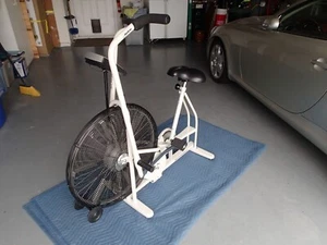 Schwinn Air Dyne Exercise Bike Stationary Fan Bicycle Home Gym Workout White - Picture 1 of 22