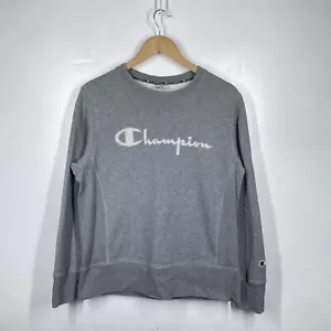 Champion x Paolo Pecora Milano Sweatshirt Mens M Grey Pullover Italy Made - Picture 1 of 18