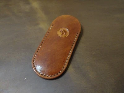 Funda de cuero hecha para cuchillo de campamento Boker 182 Foto 1 de 4