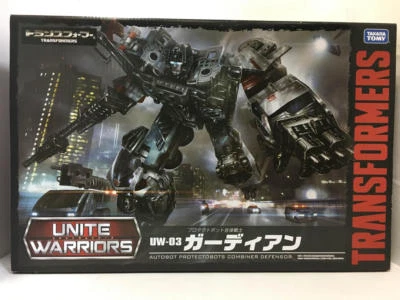 Transformers Unite Warriors UW03 Guardian Action Figure Takara Tomy Japan - Image 1 of 4