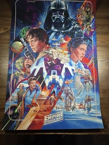 Star Wars "Die Saga geht weiter" Kunstdruck Poster von Martin Ansin Empire X/1650 - Bild 1 von 18