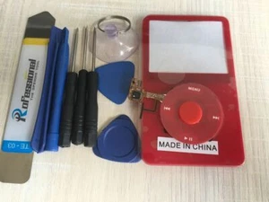 RED Front Faceplate Housing + Clickwheel + Button fr iPod 5th Video 30/60/80GB - Picture 1 of 8