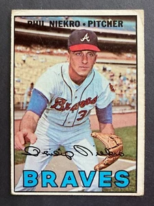 1967 Topps #456 Phil Niekro (Atlanta Braves) HOF! - Picture 1 of 2