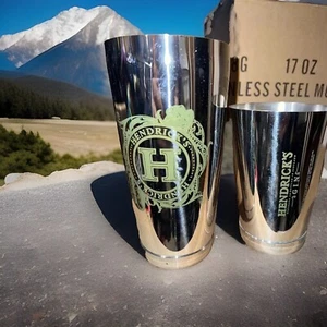 Hendricks 2 piece Boston Shaker set. stainless steel commercial grade - Picture 1 of 4