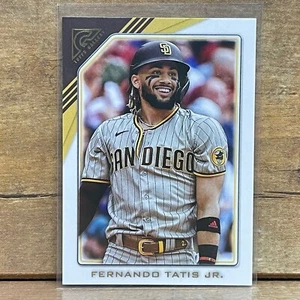 2022 Topps Gallery Baseball Card #98 Fernando Tatis Jr. San Diego Padres - Picture 1 of 2