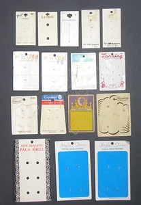 Lote De Colección De 16 Tarjetas De Botón De Costura Vacías Exquisitas, La Mode, Le Chic, JBH y Más - Imagen 1 de 11