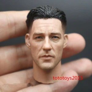 1/6 US Army Ranger Gunner Head Carved For 12" Male Soldier Figure Body Toys - Picture 1 of 3