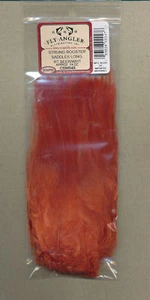 Strung Rooster Saddles Long -  root beer / white - 1/4 oz       CSW045 - Picture 1 of 1