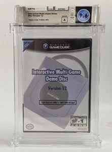 Gamecube Interactive Demo Disc Version 12 Sealed Wata 9.6 Graded - Picture 1 of 3