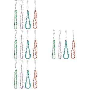 4 PCS Kristall -Edelstein -Schlüsselkette Telefon Handgelenk Lanyard - Zdjęcie 1 z 12