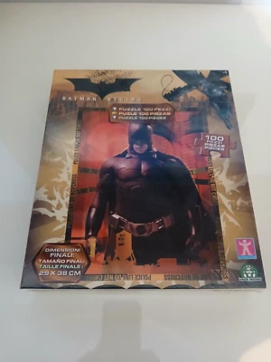 Puzzle vintage 100 pezzi Batman Begins Giochi Preziosi Nuovo - Immagine 1 di 3