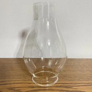 Clear Glass Chimney For Oil Lamp 5-3/8” High 2” Flared Base Fitter &1-1/2 ”Top - Picture 1 of 6