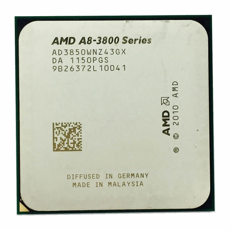 AMD A8-Series A8-3850 CPU Quad-Core 2.9 GHz 4M Socket FM1 Processor - Image 1 of 1
