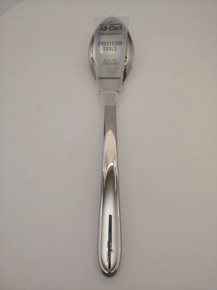Herramientas de precisión todo revestido de acero inoxidable cuchara sólida 14" Foto 1 de 1