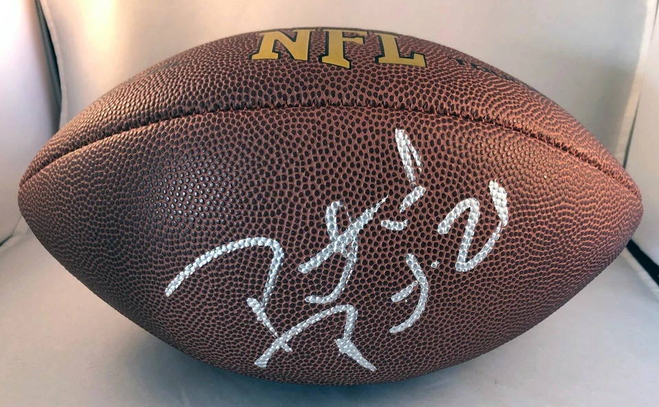 Arizona Cardinals Patrick Peterson Signed Full Size NFL Composite Football Becke - Image 1 of 1