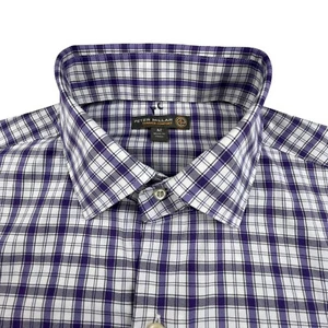 Peter Millar Summer Comfort Shirt Size M Performance Long Sleeve Nylon Stretch - Picture 1 of 14