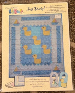 Just Ducky Duck Papier Piecing Wende Empfangsdecke KOSTENLOSER Versand - Bild 1 von 2