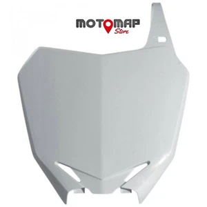 Tabella Portanumero anteriore Suzuki Rmz RM Z 250 2010 2011 2012 2013 2014 bianc - Foto 1 di 1