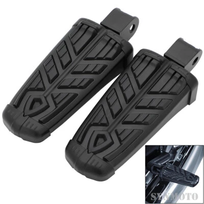Black Front Foot Pegs Rests For Honda VTX 1800 C/F 2002-2008 VTX 1300C 2004-2009 Foto 1 de 4