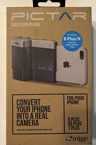 Appareil photo pour smartphone Pictar DSLR votre iPhone 6, 6s+, 7+, 8+/X NEUF DANS SA BOÎTE Miggo - Photo 1 sur 5