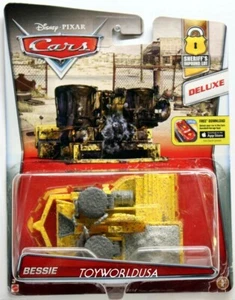 2015 Disney Pixar Cars DELUXE SHERIFF'S IMPOUND LOT Bessie #6\6 DKV52 - Picture 1 of 2