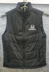 New Honda Classic Logo Full Zip Multi Zip Pocket Black Size Medium - Picture 1 of 7