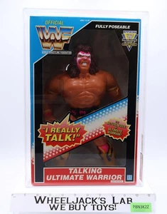Talking Ultimate Warrior 12 in AFA GRADED 80 80/85/90 WWF Wrestling 1990 Hasbro - Bild 1 von 11